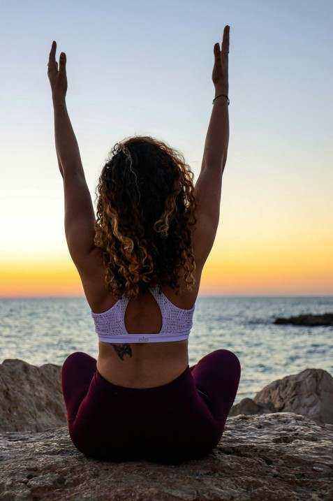 Healthy meal and training